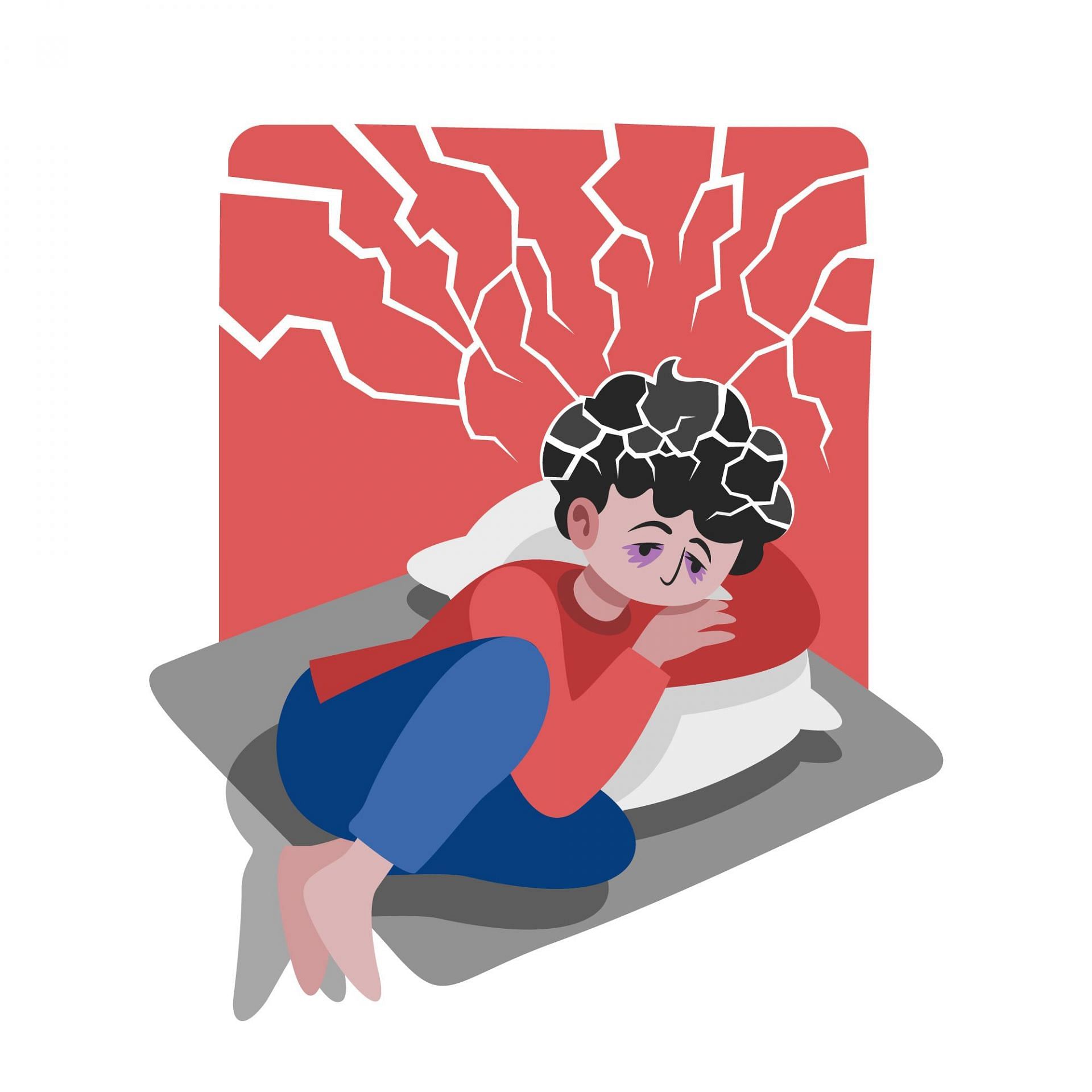 Compared to MDD, dysthymia can continue to impact a person for more than two years. (Image via Freepik/Freepik)